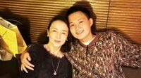 花田優一 母・河野景子の58歳誕生日に親子ショット