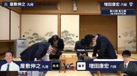 【動画】増田六段が屋敷九段に勝利した一局