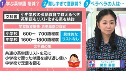 小中学校で学ぶ英単語の数が減る？小中学生の“英語嫌い”を救えても語彙数少なくて大丈夫？関根麻里「文法を細かくやるよりも、単語を知っていれば」