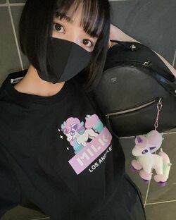 「ポケモンは永遠」モデル雀士の岡田紗佳、キュート＆ユニークな“ポニータコーデ”を披露