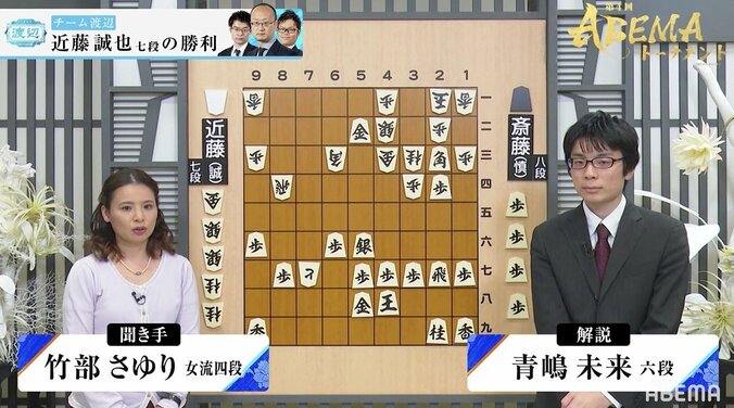 超早指し戦でも「竹部節」が炸裂 女流棋士のコメントが斜め上で視聴者「突然の昔話」「どんな比喩やねんｗ」 1枚目