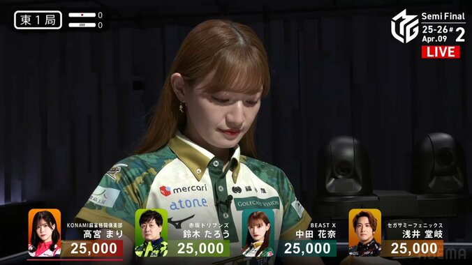 中田花奈、充実の笑顔と美スタイル