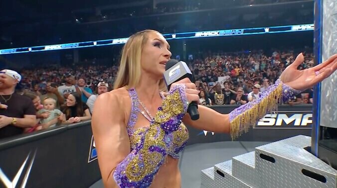 【映像】「小林幸子やんけ」最強“美魔女”レスラーのド派手衣装