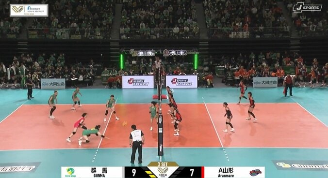 女子バレーで「超おっそ〜い」サーブがふんわり炸裂 想像とのギャップに相手選手も困惑 2枚目
