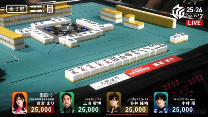 効率抜群！美女雀士の“裏裏”なシーン