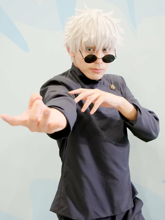 【写真・画像】『呪術廻戦』五条悟コスプレ画像　2枚目