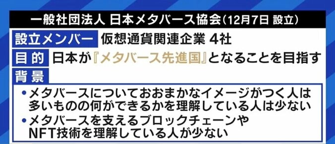 「1日の大半をバーチャル空間で過ごす人が増えると思う」流行りは一過性?「メタバース協会」批判をどう見ている? 当事者の本音 11枚目