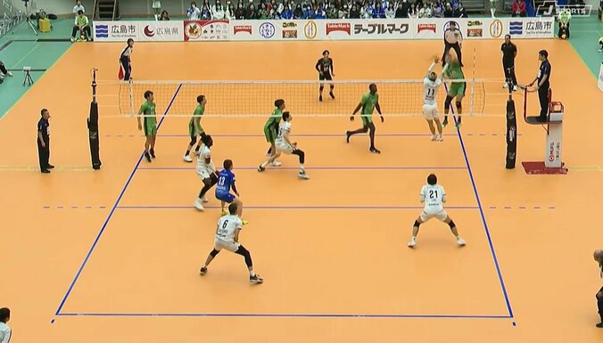 驚きのスパイク