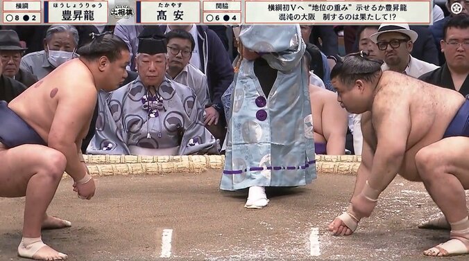 「高安は“行ってもいいぞ”という感じだった。豊昇龍が…」“25秒”にらみ合い直前の気になる動きを識者が指摘 横綱が2敗を死守で“荒れる春場所”大混戦 2枚目