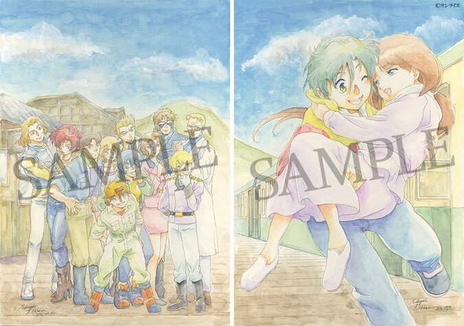 キャラクターデザイン・西村誠芳氏描き下ろし冊子「DREAMS」表紙イラスト