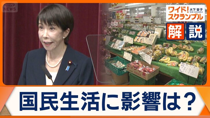 高市総理が掲げた「食料品消費税ゼロ」 自民党内に戸惑い 財源どうする