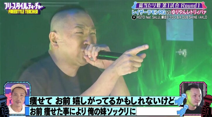 RG、“激ヤセ”のゆりやんレトリィバァに精神的揺さぶり「痩せて俺の妹そっくり」