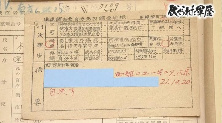 淳郎さんに関する資料