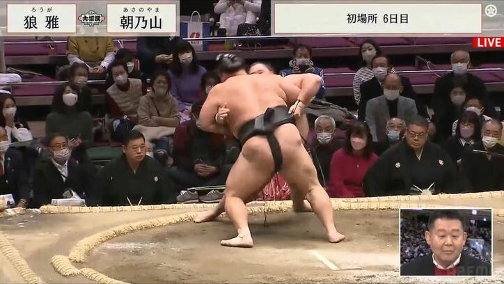 元横綱の若乃花、朝乃山に敗れた“23歳十両力士”を絶賛「元大関に対してこの相撲 これは強くなる」