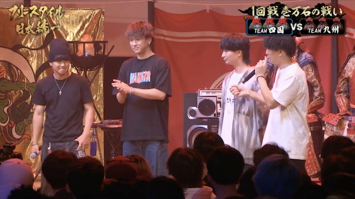 『フリースタイル日本統一』、人気ドラマ『離婚しようよ』主題歌を担当する注目の若手ラッパー、Rin音が3連勝を決めて“チーム九州”のストレート勝ち！