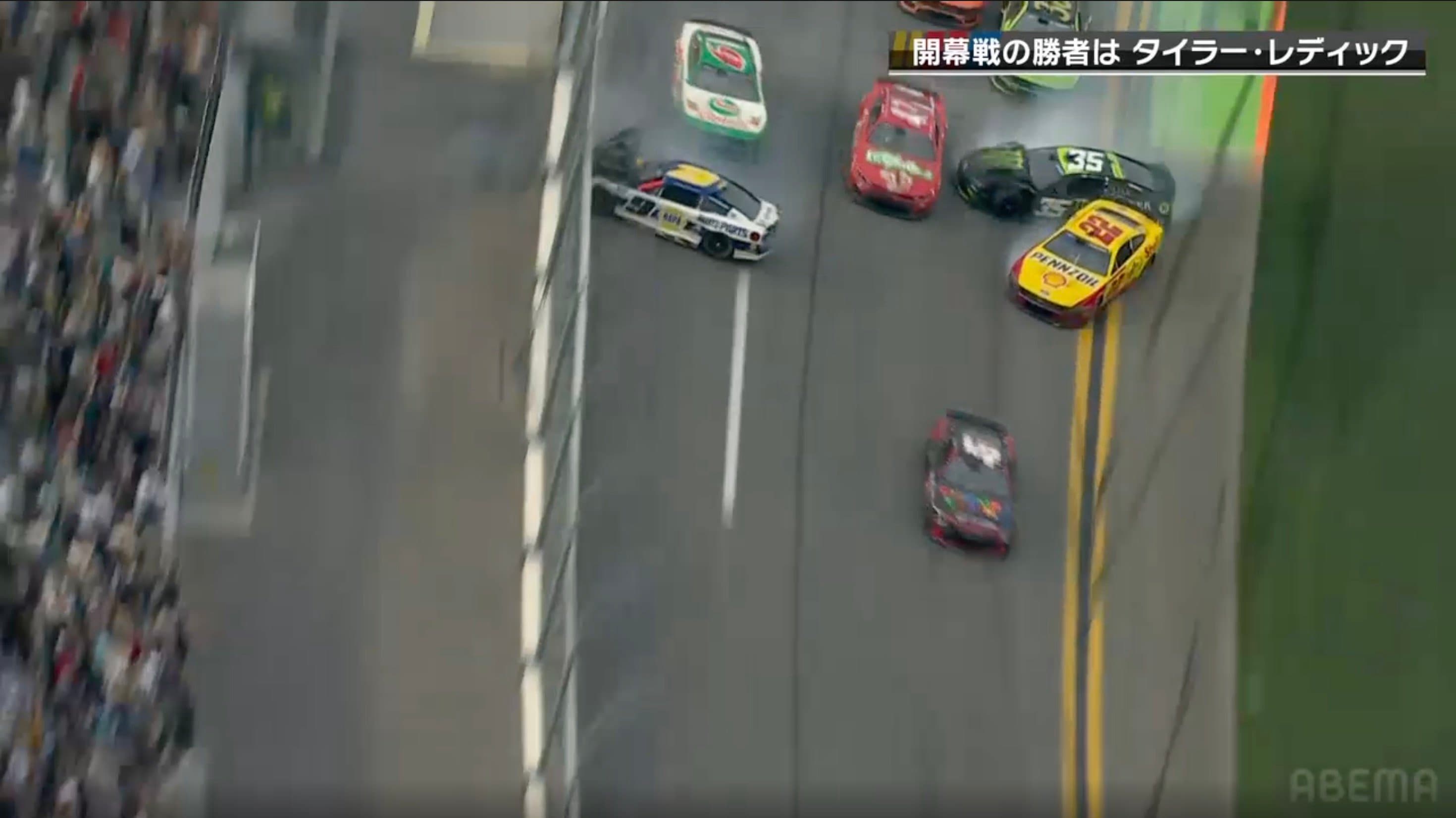 【写真・画像】全米騒然！チャンピオンの「夢が終わった」　残り2周で大どんでん返し…劇的幕切れは“無冠の帝王”にとって「タイミング最悪」　1枚目