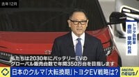 “脱ガソリン車”が世界で加速 日本勢は?専門家「EV1本でいく会社も...取捨選択する時期」