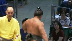 「良い体」「隆起する筋肉」幕下力士の強靭な肉体に熱視線 表情にも注目「キレイな顔してる」「闘志みなぎってる」