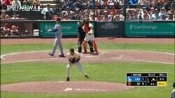 大谷翔平から“初先発で”連続奪三振「あなたもこう反応するだろう」　30歳新人右腕が見せた“感情爆発リアクション”にMLB公式も注目