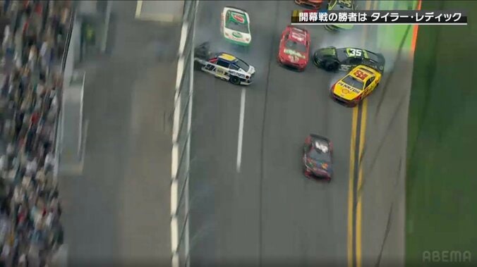 【写真・画像】全米騒然！チャンピオンの「夢が終わった」　残り2周で大どんでん返し…劇的幕切れは“無冠の帝王”にとって「タイミング最悪」　1枚目