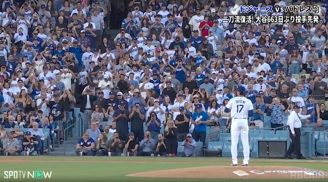 【写真・画像】投手・大谷、663日ぶり登板の“全28球” 首位打者相手に最速161.2キロ、最多球種はスイーパーの10球　1枚目