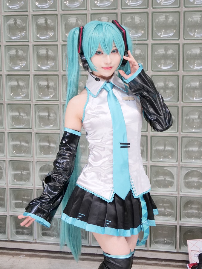 【写真・画像】初音ミクコスプレ画像　2枚目