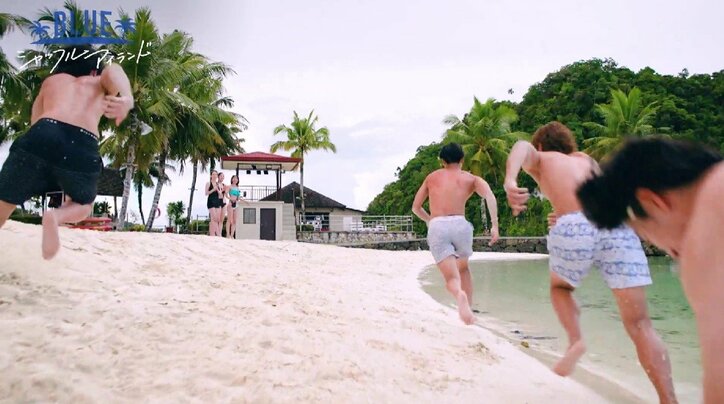 「いつもは男らしいけどたまに甘えたくなる可愛い男の子が好き」水着ギャルのセクシーボイスに大興奮！ギャル男「みんなが甘えたくなる声だね」とデレデレ 『シャッフルアイランド Season3』#2