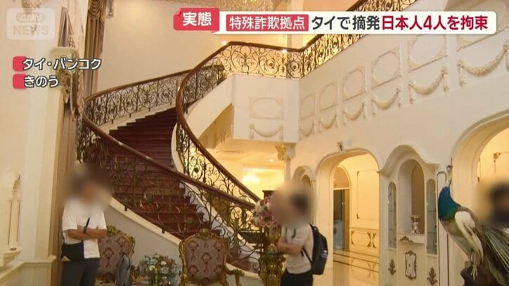 大きな螺旋階段
