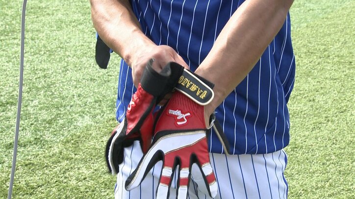 横浜DeNA桑原、負傷離脱の大和の思いと共に大活躍　「（復帰まで）バッティンググローブ預かっておきます！」