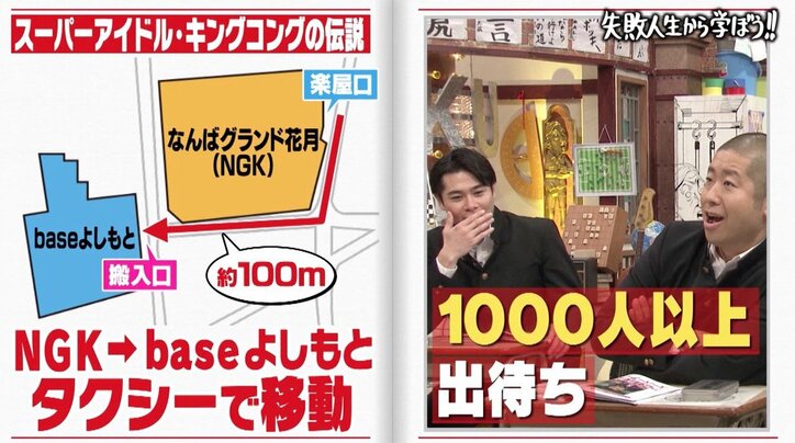 キンコン梶原、霜降り明星に「うらやましい」と本音　100mでもタクシー移動…芸人仲間に嫌われた過去明かす