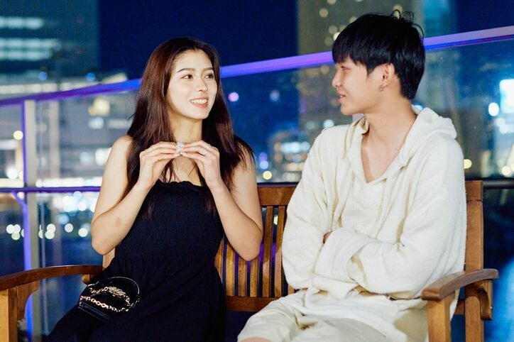 17歳の魅惑的ガール・にのん、タイプの違う2人の男子が夢中に！「どっちに傾きそう？」強引な質問も『オオカミちゃんとオオカミくん』第1話