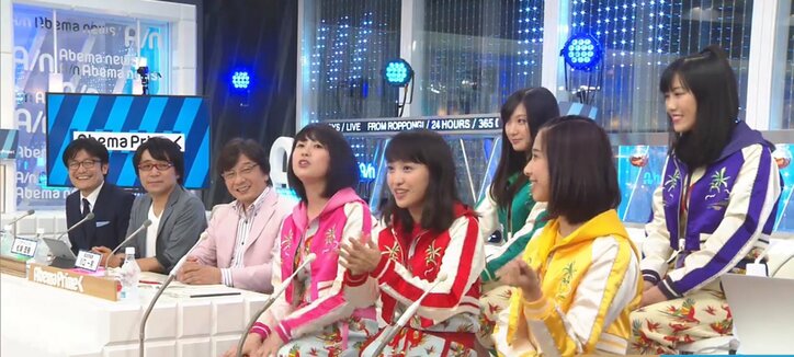 ももクロ、新曲&爆笑トークをアベプラ生出演で披露  テレ朝にモノノフ500人超が殺到！