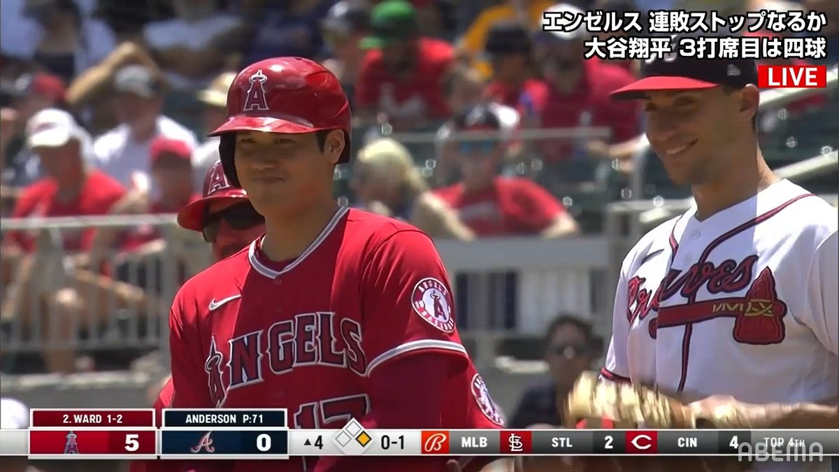 まさか の 逆なおエ 大谷翔平 4打数無安打もエンゼルス大量9得点 1失点リレーで完勝 大谷が登板しない試合での連敗 14 でストップ 野球 Abema Times