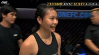 【映像】“10頭身”美女ファイター、ギャップだらけの打撃戦