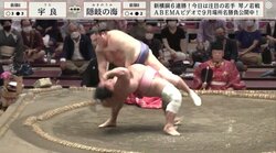 「うらがえった」宇良、大技ならず…元若乃花が指摘「これは強引過ぎましたね」