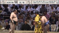 大相撲中継に“存在感強め”な人気お笑いタレントが…「めっちゃ黒い」「かなり健康的」ファン騒然