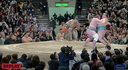 好調・栃ノ心、玉鷲に快勝で1敗キープ　鳴戸親方「すごい気迫」