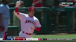 「入らないで！入らないで！ズーン…」大谷翔平、豪快3号を間近で見ていた相手外野手 必死の準備も実らず