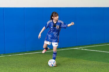 1対1の怖さを体験してみたい」 日向坂46・影山優佳、日本代表の守護神