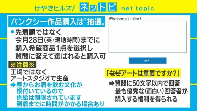 バンクシーが“低価格オンラインショップ”をオープン 裁断された「風船と少女」の再現Tシャツも販売 4枚目