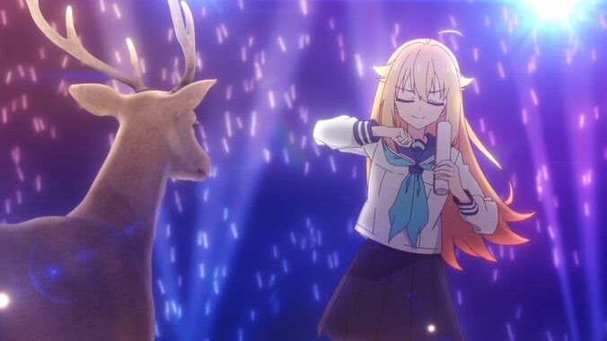 アニメ「しかのこのこのここしたんたん」虎視虎子（こしたん）