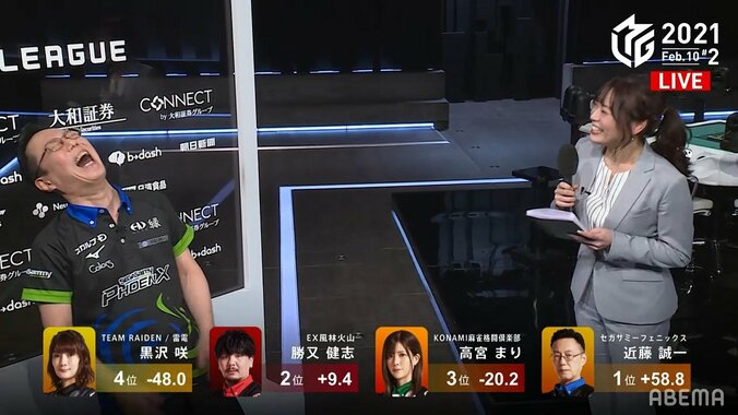 酒より勝利の方がすぐに酔う？近藤誠一の“酔っぱらい”インタビューにファン爆笑「おもろい親父やな」／麻雀・Mリーグ 1枚目