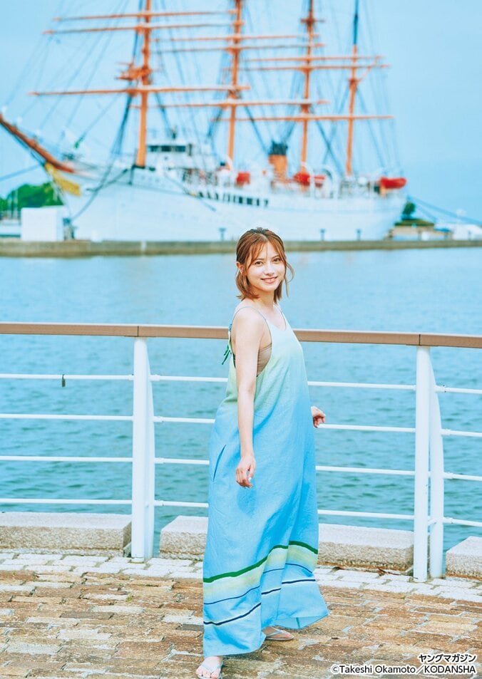 桃月なしこ、海・川・温泉ロケで“セクシー度爆上げ”なグラビア 『ヤンマガ』表紙＆巻頭登場 3枚目