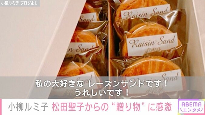 小柳ルミ子、松田聖子からの“お歳暮”に歓喜「オシャレでいいですね」などの声 4枚目