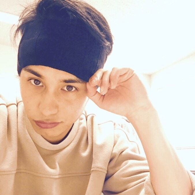 中村蒼、ヘアバンド姿に反響　「ゆってぃみたい」 1枚目