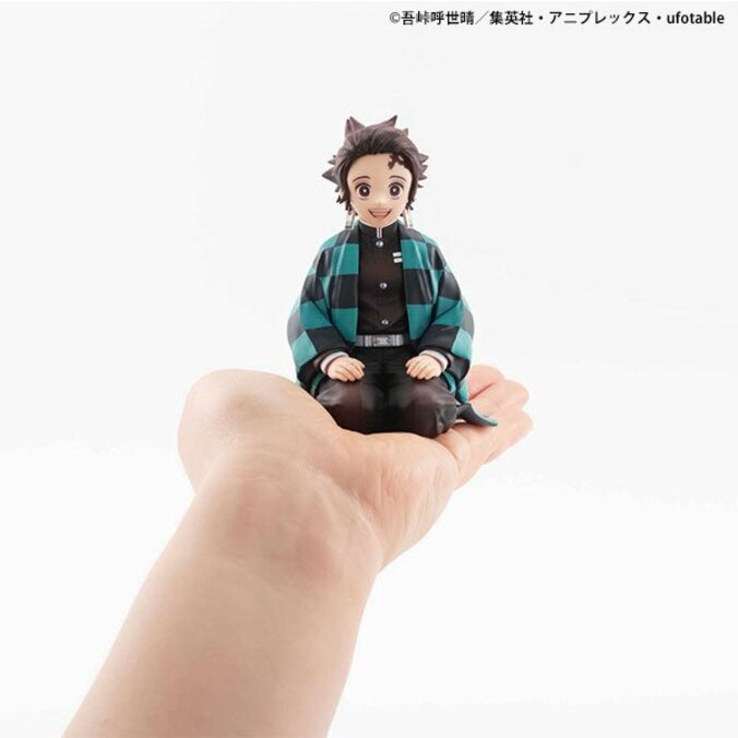 アニメ「鬼滅の刃」てのひら炭治郎くんの予約受付中！ 真っすぐな瞳と生真面目さ全開なポーズで立体化 6枚目