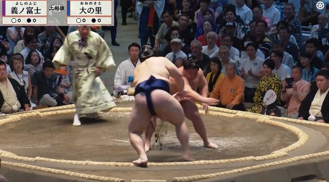 「これはダメですよね」元若乃花、横綱・大の里の“異変”を指摘 苦手の義ノ富士に敗れて休場明け黒星発進 気になる点とは? 4枚目