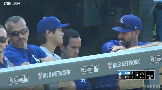 【写真・画像】「どうしたんでしょうか？」ド軍戦で“謎の2バウンド投球” カーショーは「使ってない」長谷川氏指摘の場面に「さすがベテラン」の声　1枚目