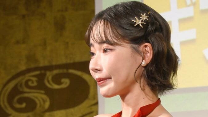 【写真・画像】深田えいみが涙目に “夢”に応援金356万円が集まり「本当にありがとうございます」　1枚目
