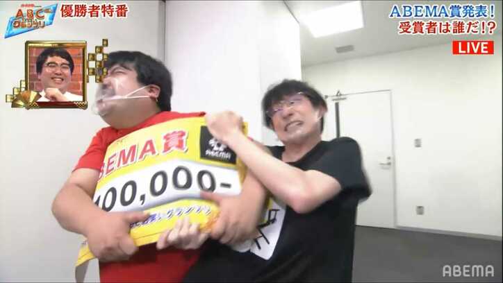 第42回abcお笑いグランプリ 第42代目チャンピオンはオズワルド 妹 伊藤沙莉の名前を絶叫 さいりー バラエティ Abema Times